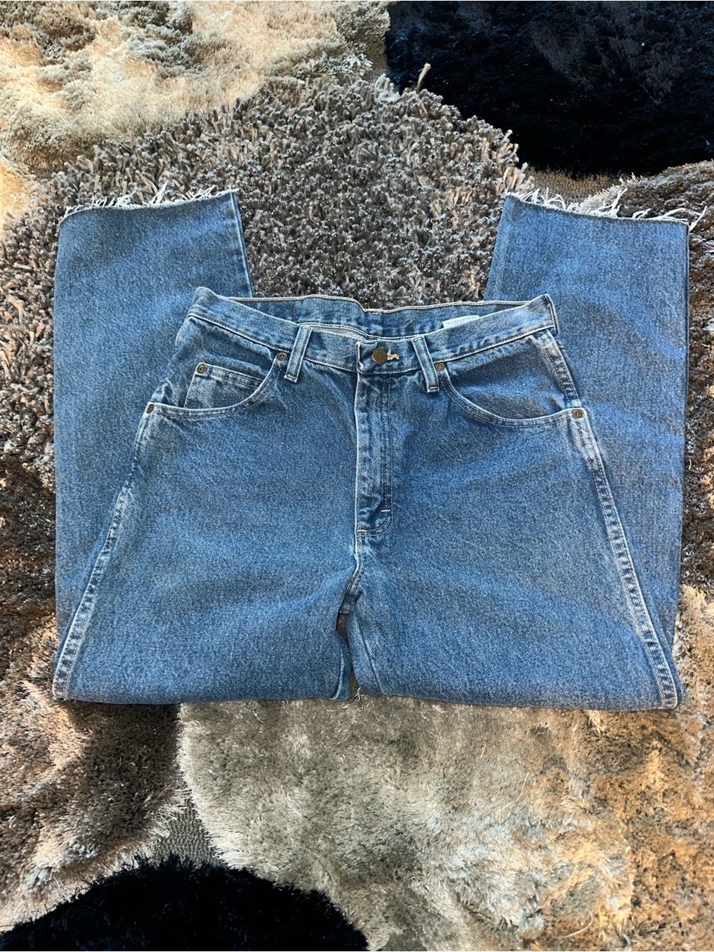 Wrangler Straight Leg Jeans Jeans Size 31 x 32